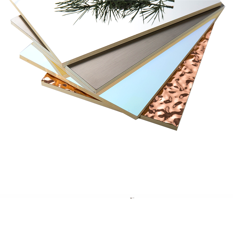 Yxwpc1225 5mm ketebalan 122cm lebar indoor/outdoor papan dekorasi papan tahan air wpc wall board
