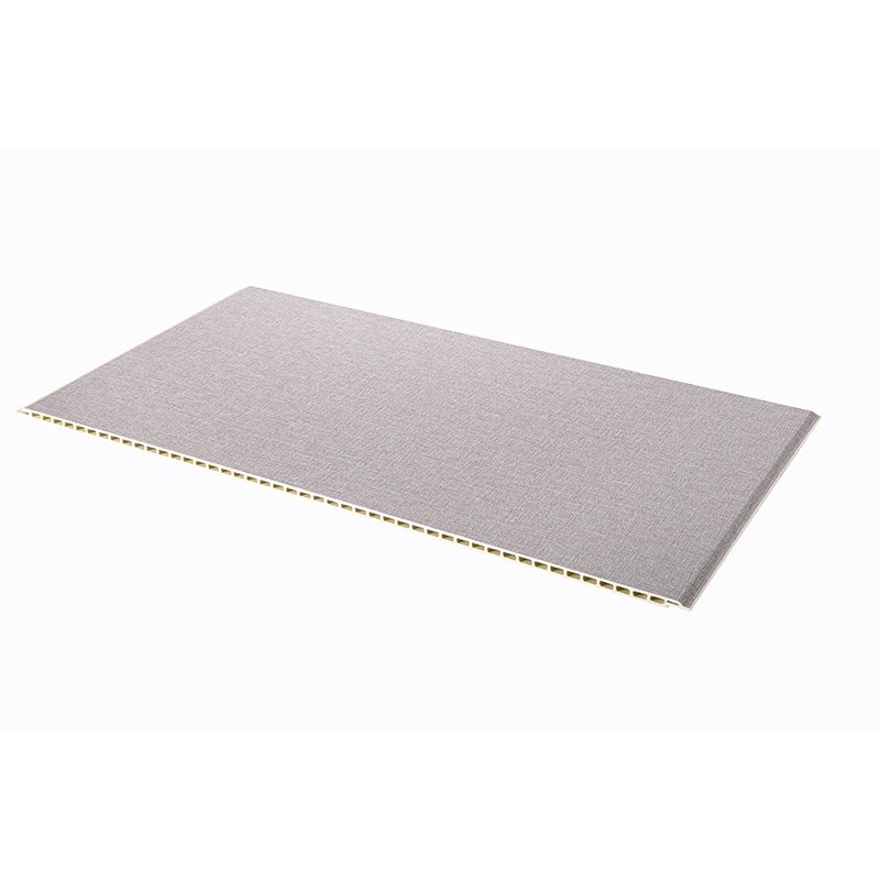 YXWPC409-2 Papan Eco-Friendly WPC Wood Veneer Boards Dengan Tekstur Kayu Untuk Hotel/Rumah/Kantor