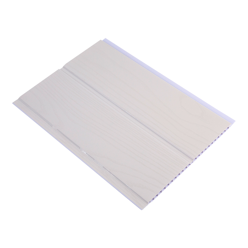 Lembar kelongsong dinding putih yang saling mengunci panel dinding pvc yxpvc208